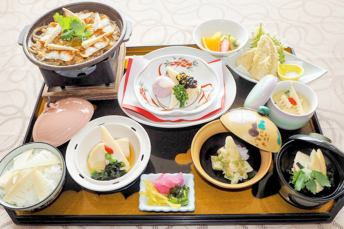 竹の子づくし御膳