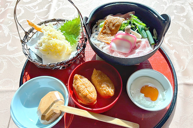 鍋焼うどん御膳