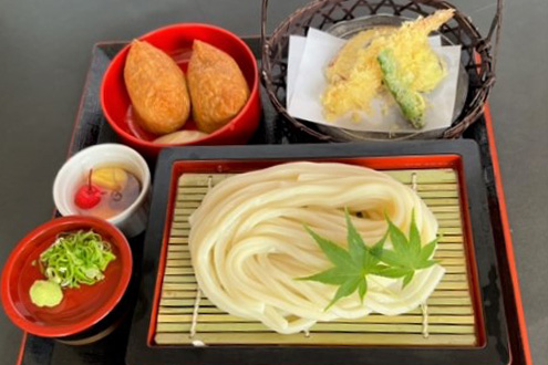 ざるうどんセット