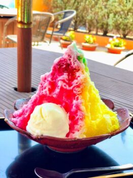 かき氷の写真